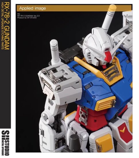 SH Studio RG RX-78-2 Gundam Ver.2.0 SHEU043 Photo Etch Set