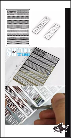 SH Studio Universal Etching Series SHMX19 F001