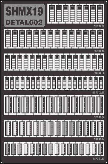 SH Studio Universal Etching Series SHMX19 F002