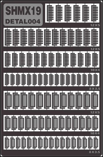 SH Studio Universal Etching Series SHMX19 F004