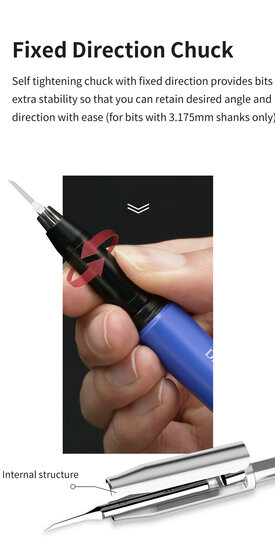 DSPIAE WING Push Broach Holder PT-TH Pro