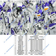 CJHobby MG HI-NU Metal Set 16 Options + LED