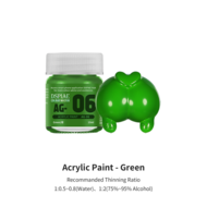 DSPIAE Acrylic Model Paints 10ml Green AG-06