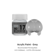 DSPIAE Acrylic Model Paints 10ml Grey AG-17