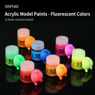 DSPIAE Acrylic Model Paints 10ml Fluorescent Red AF-01